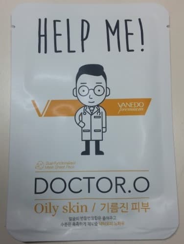 Help Me Dr O- Mask Sheet Pack-Oily Skin-